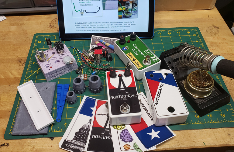Guitar Pedal Workshop - San Diego City College 